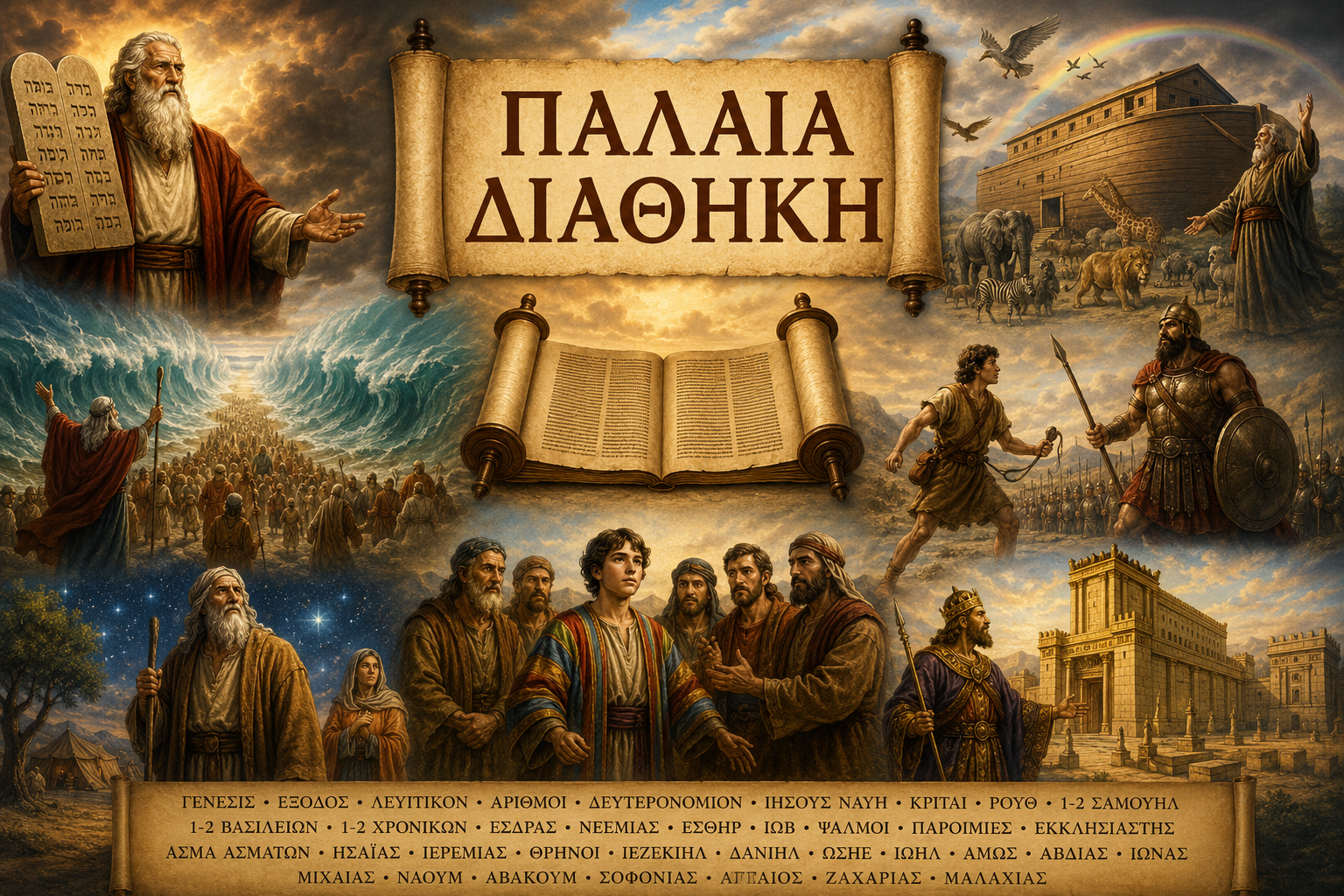 Τα βιβλία της Παλαιάς Διαθήκης 