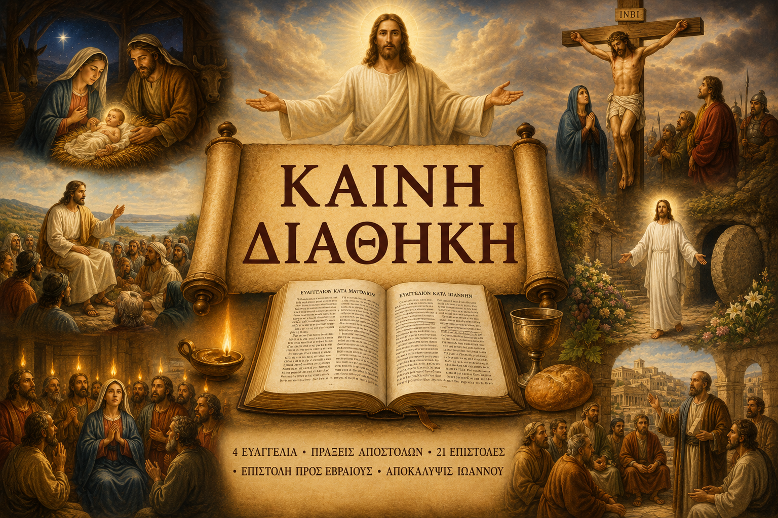 Τα βιβλία της Καινής Διαθήκης 